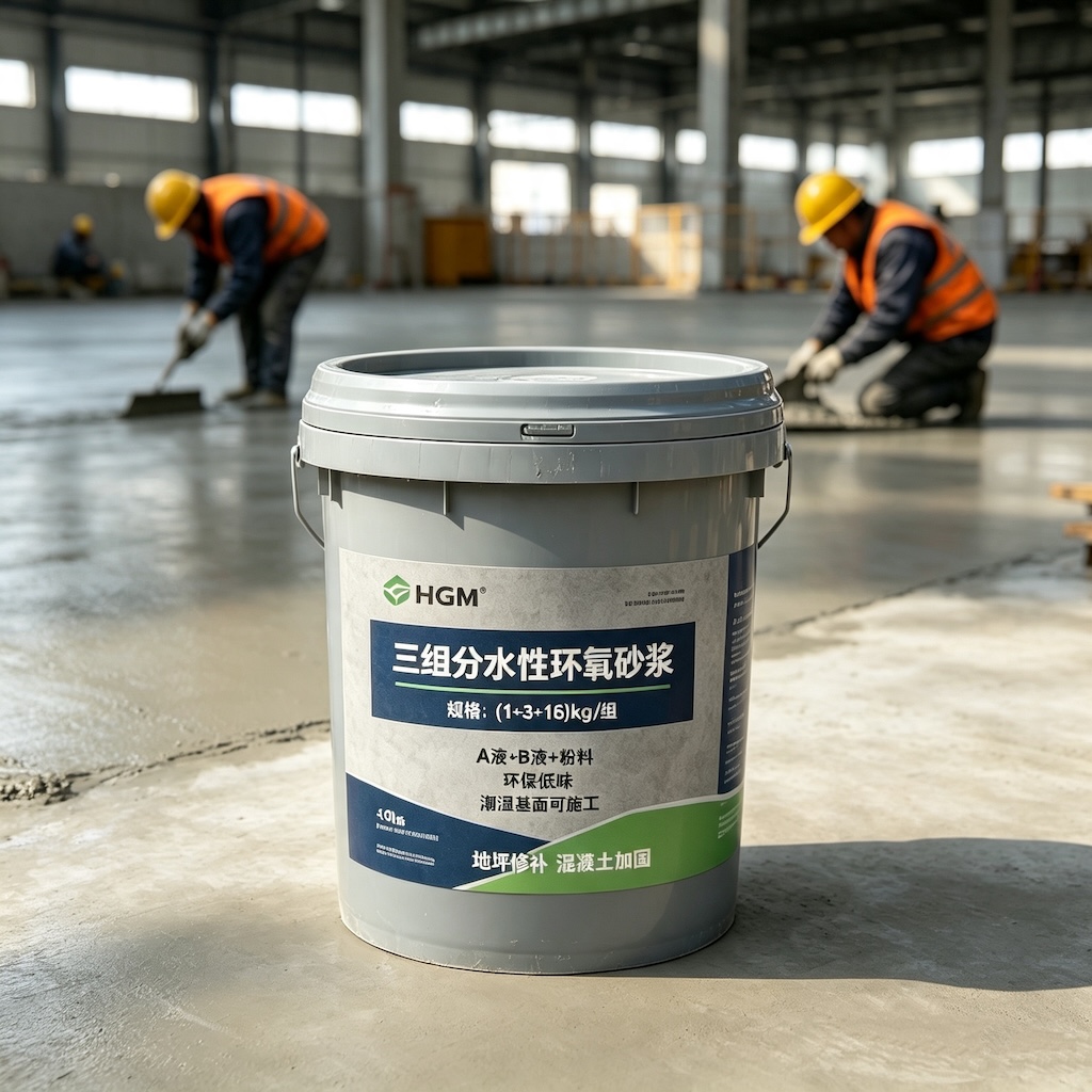 源汇三组份水性环氧砂浆
